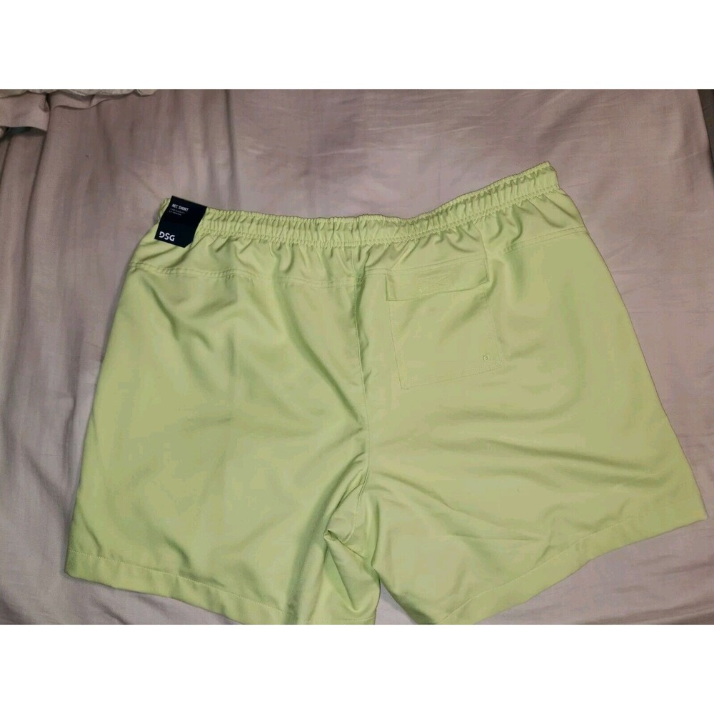 DSG Men's 6" Rec Short Size 2XL Fresh Lime 6" Inseam